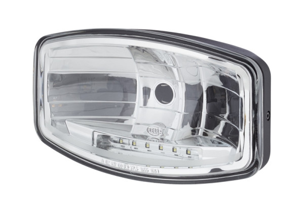 HELLA Hybrid/Halogen-Fernscheinwerfer, Jumbo 320, 24/12V, rechteckig, geschraubt, E1 1741/ECE-R7/ECE-R112/E1 1655/ECE-R10/E1 8477, 1FE 008 773-081