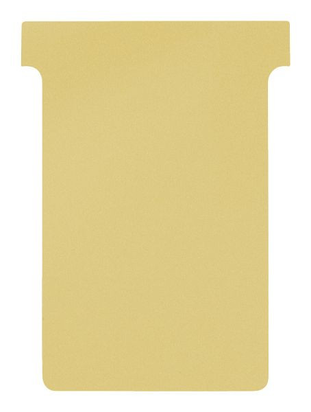 Eichner T-Karten für alle T-Card Systemtafeln - Größe L, Gelb, VE: 100 Stück, 9096-00015