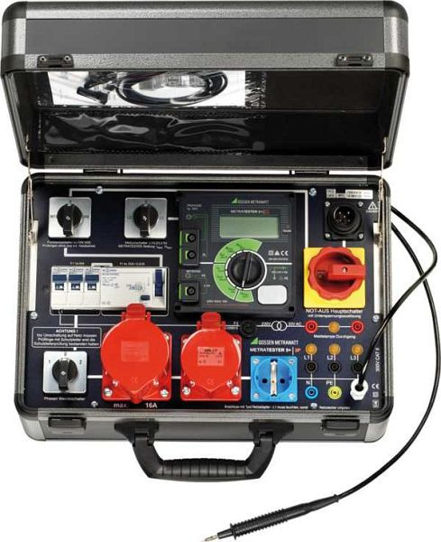 Gossen Metrawatt Prüfkoffer zur Prüfung von 1- und 3-phasigen Geräten nach Din VDE 0701-0702 METRATESTER 5+3P, M700K