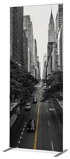 Showdown Displays Textil Raumteiler Deko 85-200 New York Manhattan ECO, ZBSLIM085-200-DSI21ECO