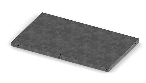 Meta Boden MS150-III 1000x600 mm, verzinkt, ohne Tiefenkanal, 200182322