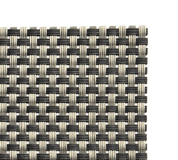 APS Tischset - silbergrau, 45 x 33 cm, PVC, Schmalband, VE: 6 Stück, 60015