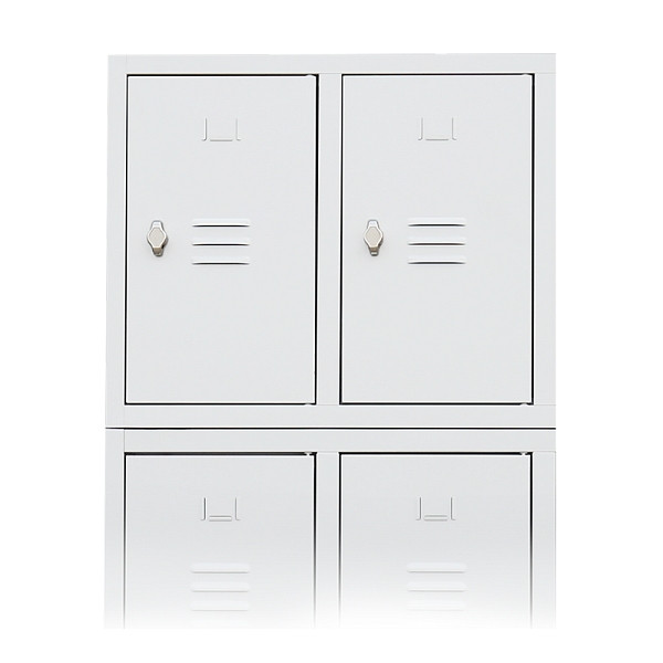 Lüllmann Aufsatzschrank, 500 x 600 x 500 mm, signalweiß, 524627