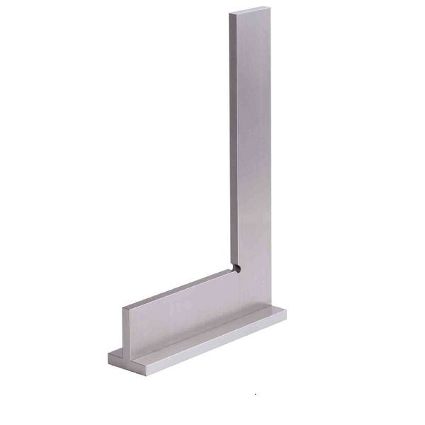 STEINLE Flachwinkel mit Anschlag 250 x 165 mm, Anschlagwinkel, INOX Rostfrei, DIN875/1, Querschnitt: 35 x 7 mm, 63130250