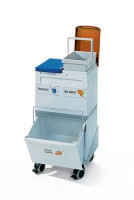 Produktbild von DENIOS Wertstoffsammelstation bestehend aus 1 x 30 l + 2 x 15 l Sammelboxen + Rollwagen, 188873 DENIOS Wertstoffsammelstation bestehend aus 1 x 30 l + 2 x 15 l Sammelboxen + Rollwagen, 188873