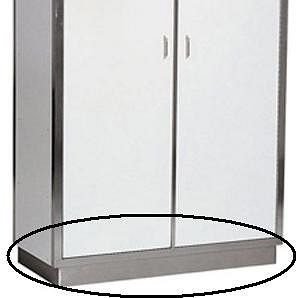 CombiSteel Sockel-Leiste 1880, Breite (mm): 1880, Höhe (mm): 100, 7003.0713