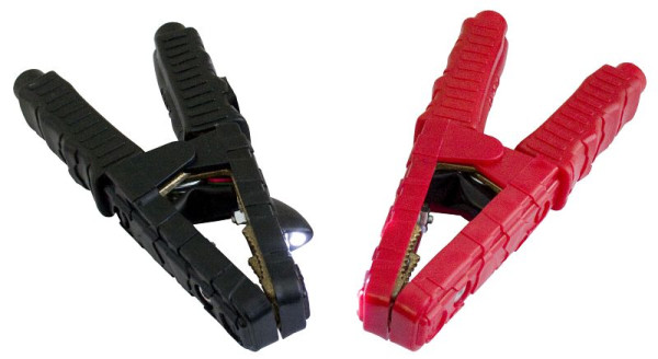 ELMAG Polklemme (schwarz), vollisoliert - mit LED, 850 A, Länge: 165 mm für START BOOSTER 1800/2500, GYSFLASH 100-12 HF, DIAGCHARGER 100.12 HF, 57107