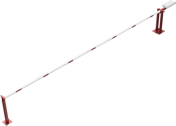 Schake Wegeschranke mit Gegengewicht und Auflagestütze, lichte Weite: 7000 mm, für Vorhangschloss, 411_70VPB