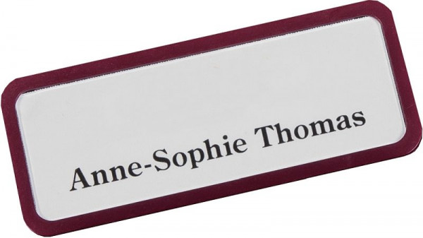 Eichner Kunststoff-Namensschild, violett, 9218-03013