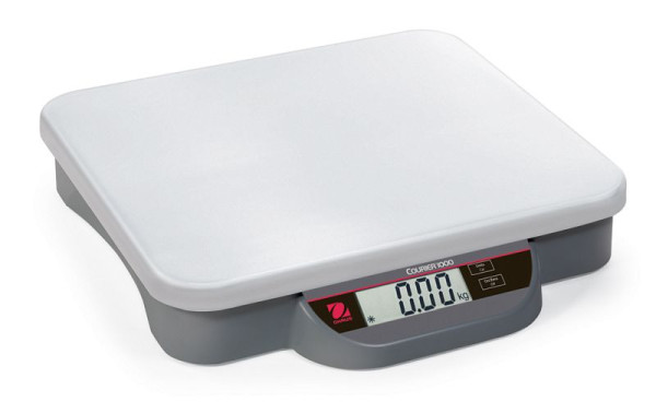 OHAUS Versandwaage i-C12P9 EU, Wägekapazität 9 kg, Ablesbarkeit beim Wiegen 5 g, Plattformgröße: 280 x 316 mm, 30820352