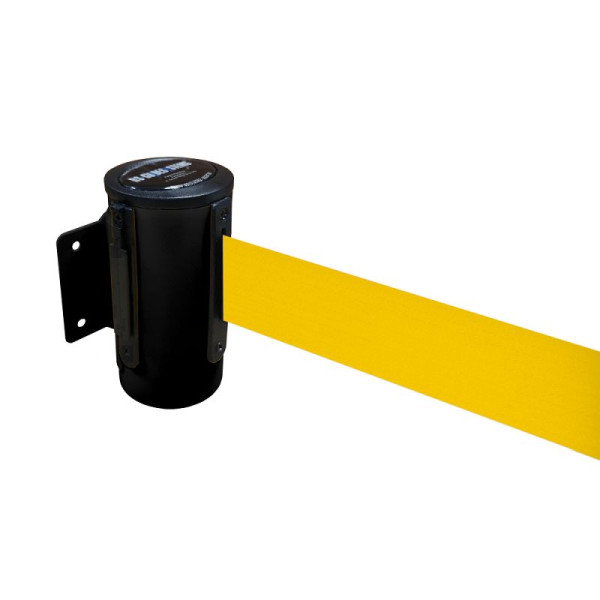 Stein HGS Wandgurtkassette -P-Line Utility-, schwarz, signalgelb, mit Gurtendstück (Standard), 12846j-1202