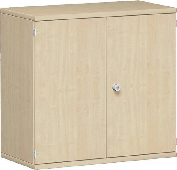 geramöbel Flügeltürenschrank 1 Dekor-Einlegeboden, abschließbar, 800x425x768, Ahorn/Ahorn, N-10D208-AA