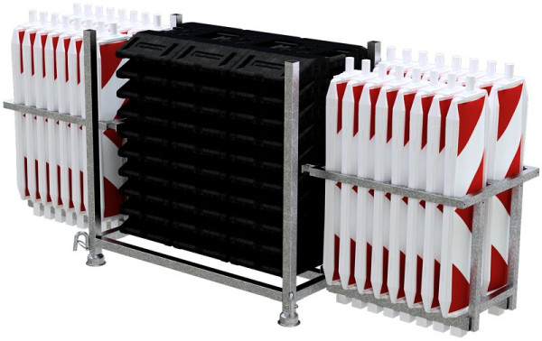 Schake 36055P2-SET1 bestehend aus: 1 x Stapelpalette verzinkt, 36055P2-SET1