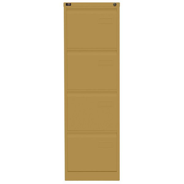 Bisley LIGHT Hängeregistraturschrank LIGHT, einbahnig, 4 HR-Schubladen, 682 dijon, IPCCA14682