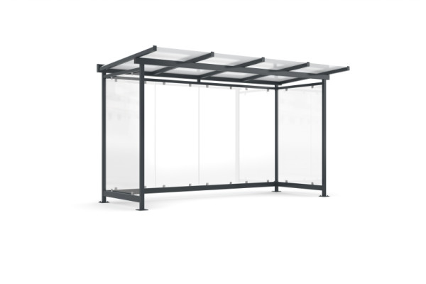 WSM Überdachung Dresden D4 a/a fertig montiert, 102100394