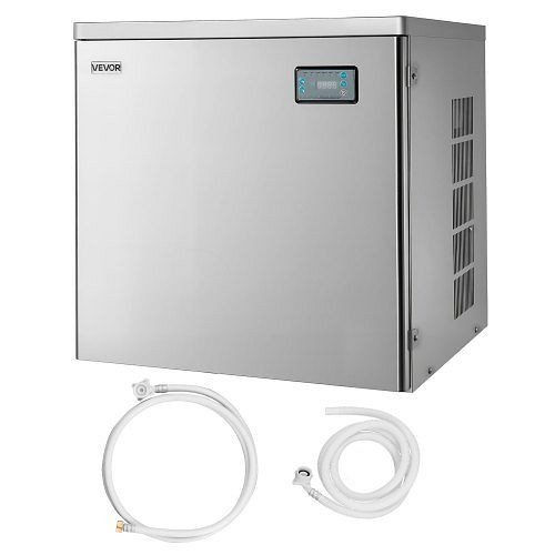VEVOR Eismaschine Kopf, 204 kg/Tag, Edelstahl, intelligentes Bedienfeld, Selbstreinigung, einstellbare Dicke, FTZBJJTXFB45HO1GS001V2