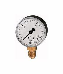 Wika Standardmanometer (Stahlblech / Einfachskala / Anschl. radial unten), 101778