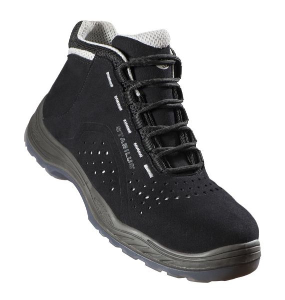 Stabilus ESD-Stiefel 5430AL S1P, Größe: 47, Farbe: grau - schwarz, Textil, 5430AL-47