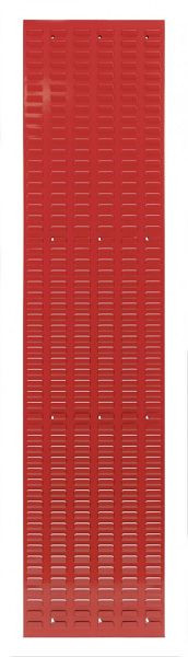 ADB Schlitzplatte, senkrechte Kiemenschlitzung, L456xB1975mm, Farbe rot, RAL 3020, 23072