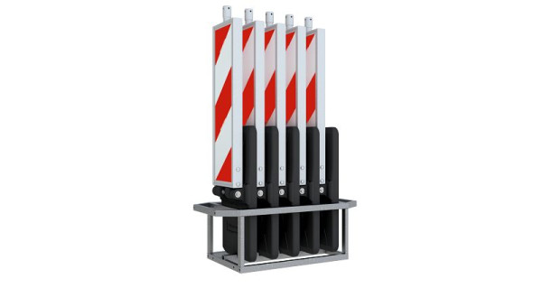 Schake Klappbaken-SET2 bestehend aus: 1x Transportbox für Schake Klappbaken (Art.-Nr. 36080-1) 5x Schake Klappbake (Art.-Nr. 36080), 36080-SET2
