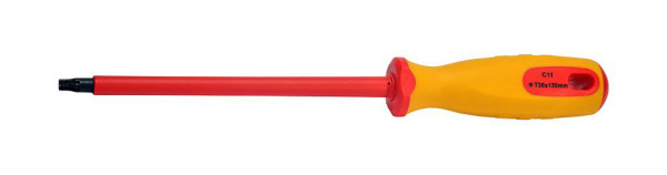 SW-Stahl Schraubendreher, VDE, T-Profil, T30 x 150 mm, 33100L-T30