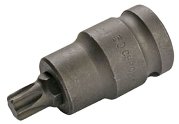 SW-Stahl IMPACT-Schraubendreheinsatz, 1/2", T-Profil, T50 x 53 mm, brüniert, 05366L