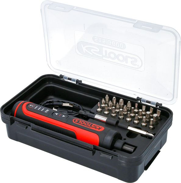 KS Tools eMONSTER 1/4“ Akku-Bit-Stabschrauber-Satz, 27-teilig, 515.3600
