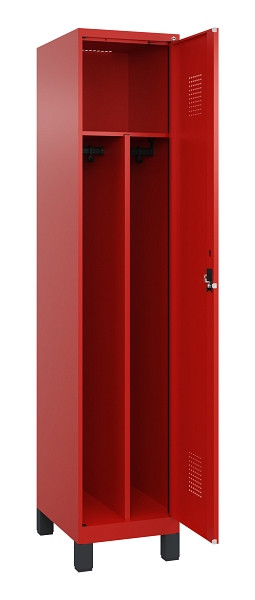 C+P Spind Evolo PLUS, mit Füßen, 1 Abteil, 1950x400x500mm, 3020/3020, Verschluss Zylinderschloss, 049010-12F S10052