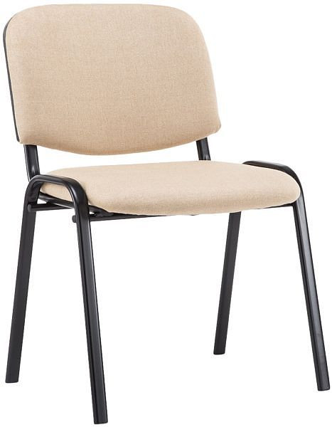 CLP Besucherstuhl Ken V2 Stoff, creme, 152350604, 4251380454754