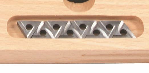 ELMAG Wendeplatte zu DM-Satz 'Camlock', ab 16x16mm passend, dreieckform 'rechts - unbeschichtet', 88220