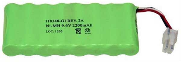 Gossen Metrawatt HDPQ-Batteriepaket, NI-MH, 9,6 V, 194169