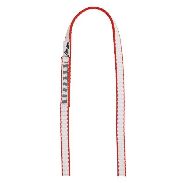 AustriAlpin Bandschlinge Dyneema 11 mm, 120 cm, rot-weiß, ZS12BY-R