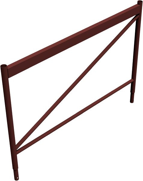 Schake Aufsatzteil für Kurbel- & Universalgerüstböcke, Breite: 1,50 m, lackiert, 11275