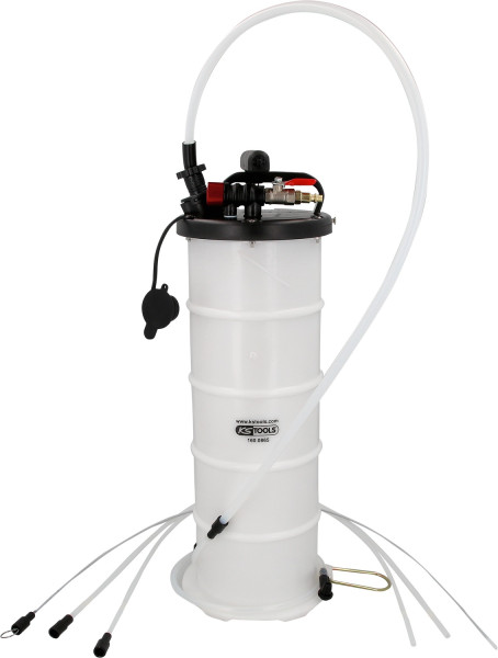 KS Tools Vakuum-Absaugpumpe 6,5 Liter inklusive 4 Sonden, 160.0865