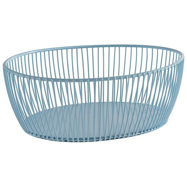APS Korb -SVART- in dream blue 24 x 19 cm, Höhe: 8 cm, 30455