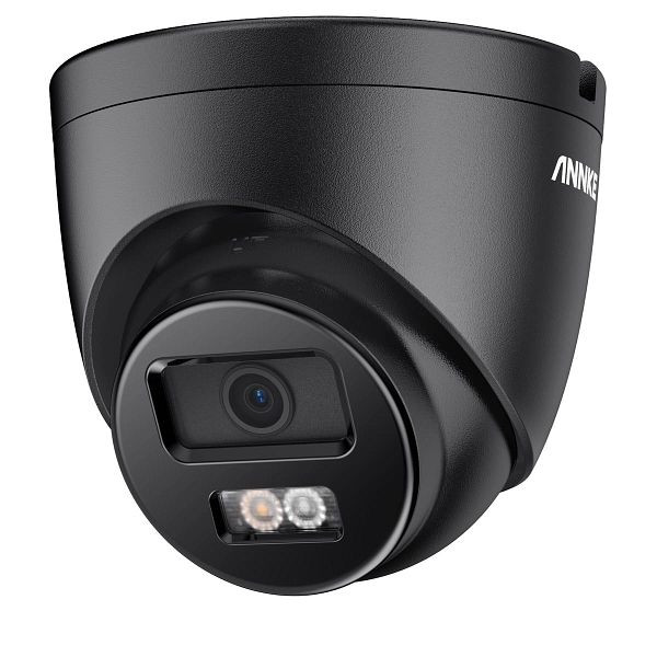 ANNKE I51EH intelligente 3K 5 MP PoE IP Überwachungskamera mit Personen- und Fahrzeugerkennung (schwarz), an51eh