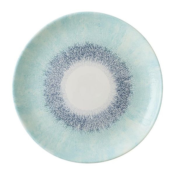 Churchill Studio Prints Fusion Blue Coupé-Teller, 288 mm, VE: 12 Stück, DX073