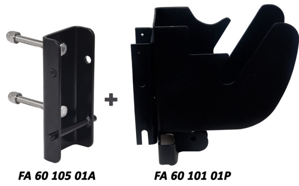 Kratos EASYSAFEWAY 1 - Universal-Halterungsset für Höhensicherungsgeräte mit integrierter Rettungsfunktion, FA6010501