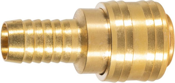 Güde Einhand-Schnellkupplung mit Schlauchtülle 13 mm, 41013