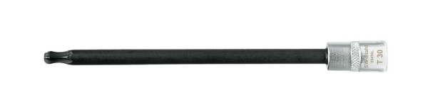 SW-Stahl Schraubendreheinsatz, 1/4", T-Profil, T30, mit Kugelkopf, 05456L