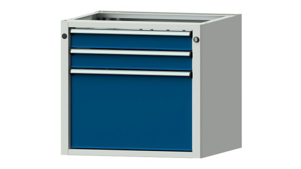 ANKE Werkbänke Unterbauschrank, Modell 1803 V, 660 x 615 x 600 mm, RAL 7035/5010, 402.515