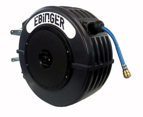Ebinger Schlauchaufroller AR 100-R3, 25m - 3/8" (10mm) Slidetec Softschlauch, 1.100.203