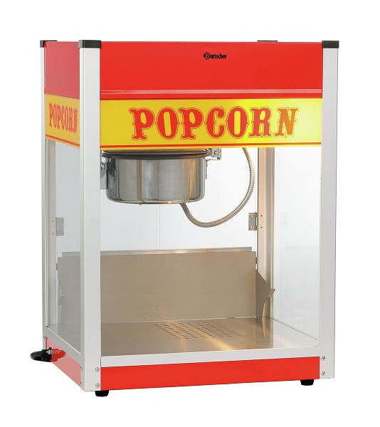 Bartscher Popcornmaschine V150, Material: Aluminium, Lackiert, Glas, Plexiglas, 137100, 4015613812533