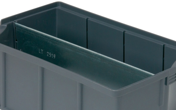 BITO Längsteiler LT2519 gedrückt verzinkt für EK, 258mm Lang, 10 Stück, 16772