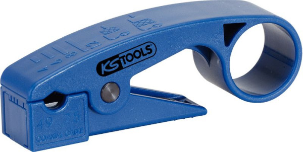 KS Tools Abisolierwerkzeug Koaxialkabel, 7,5mm, 115.1243