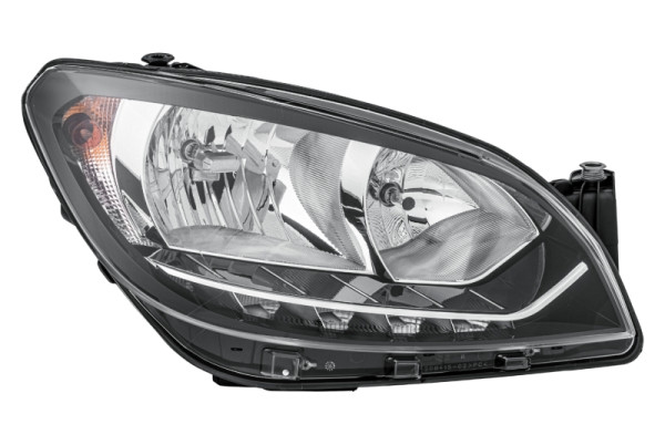 HELLA Halogen-Hauptscheinwerfer, für u.a. Skoda Citigo, ECE, für Rechtsverkehr, rechts, 1EL 012 643-021