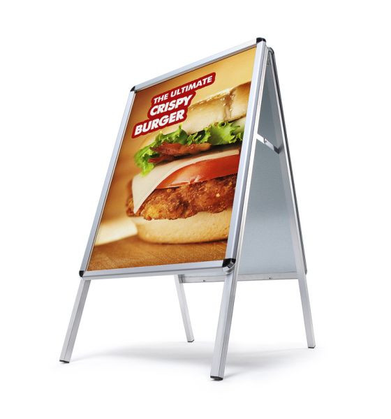 Showdown Displays Kundenstopper 70x100 (Rundecken - 32 mm), ZP70x100R32ME