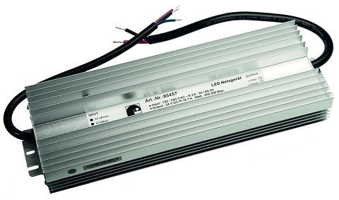 rutec LED-Netzgerät 24V 400W IP67 WITH PFC ACTIV 100-240V AC, 85457