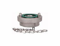 Riegler Storz-Blindkupplung mit Kette, Edelstahl, 108360