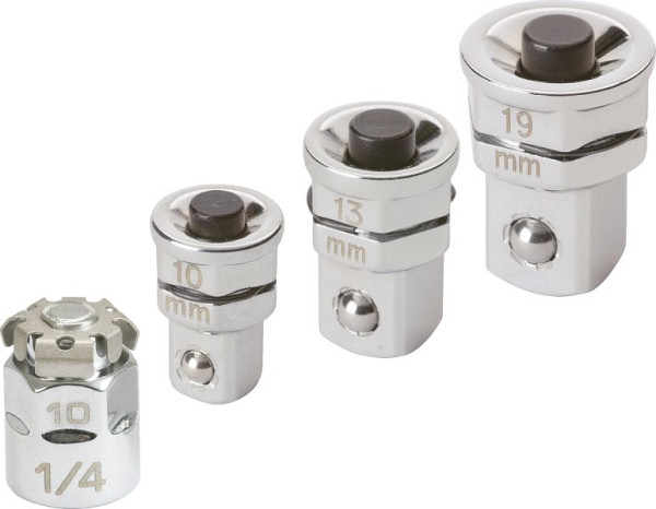 KS Tools GEARplus Stecknuss-Adapter-Satz, metrisch, 4-teilig, 503.4286